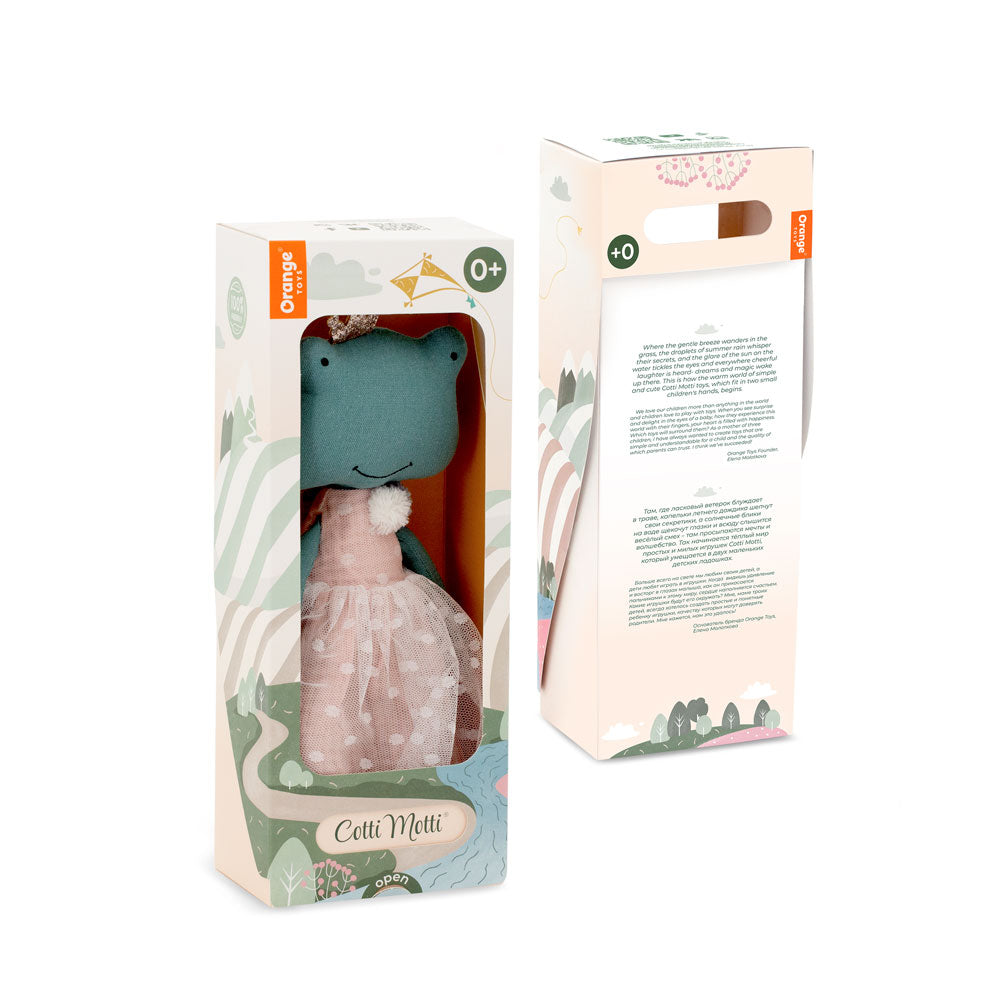 Plush toys, Fiona the Frog (friends Edition)