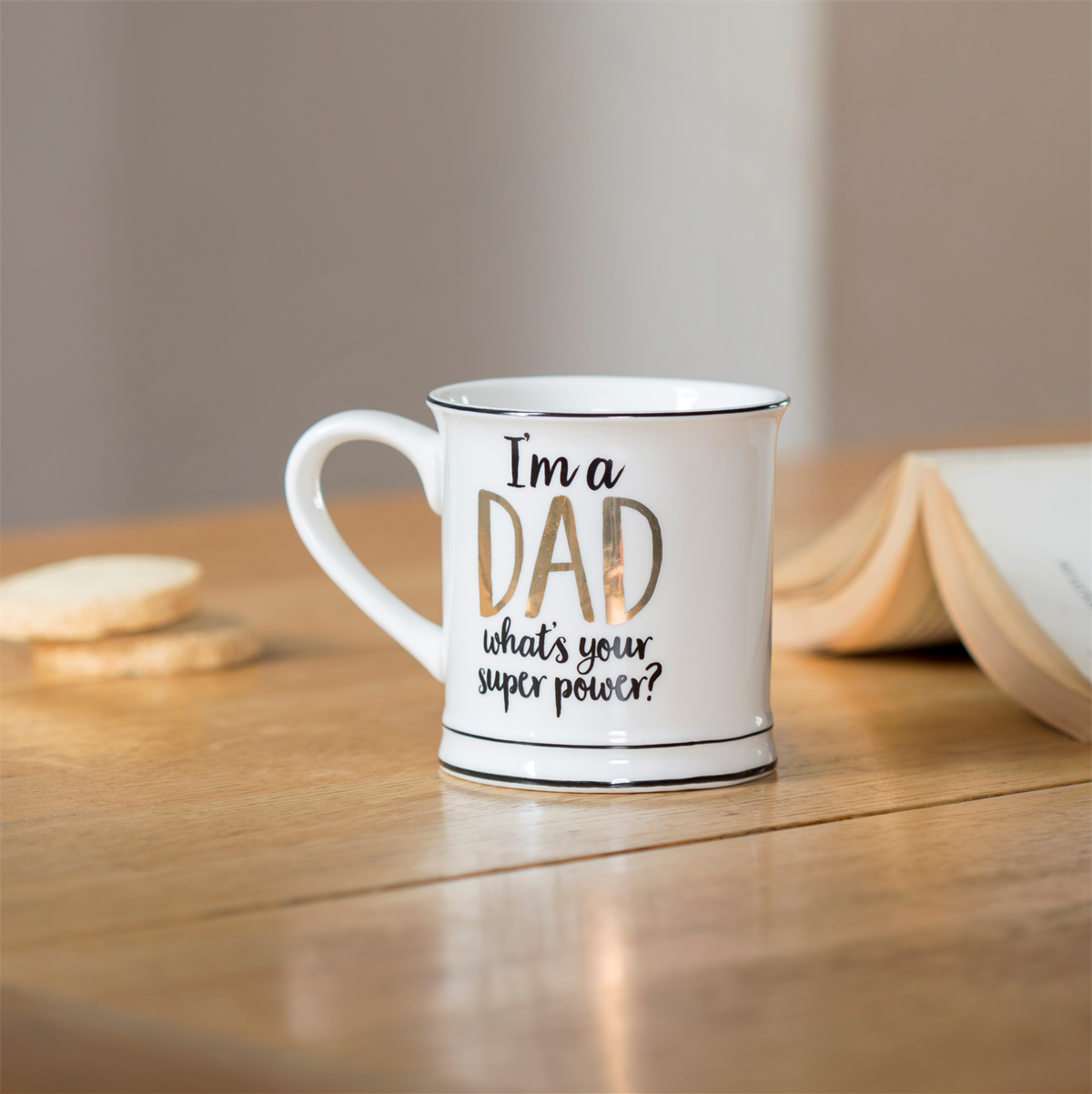 dad superpower mug