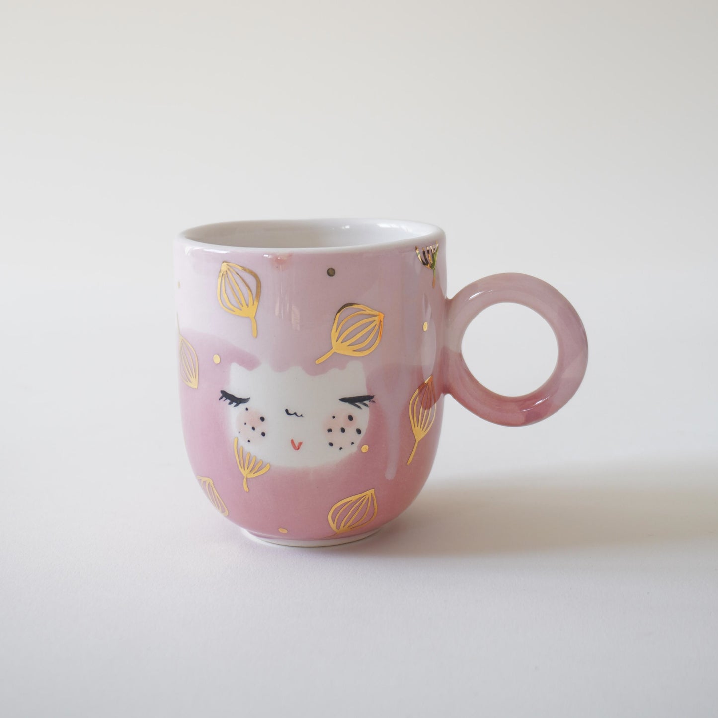 كوب شخصية - بمقبض